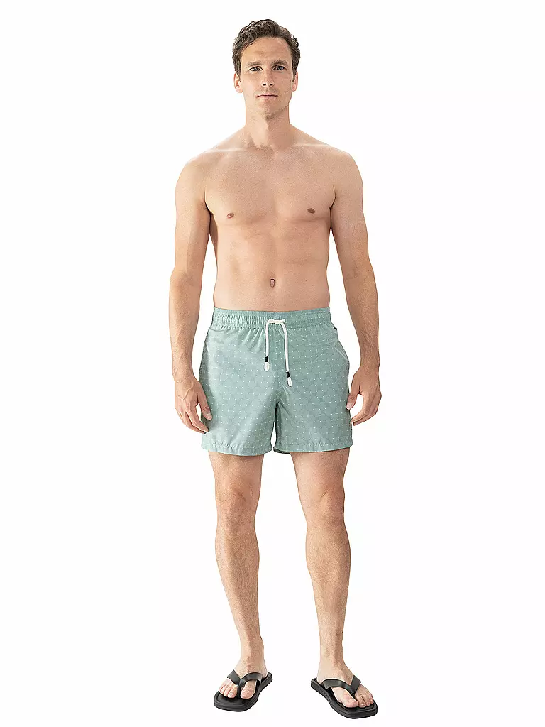 MEY | Badeshort da uomo | Verde chiaro