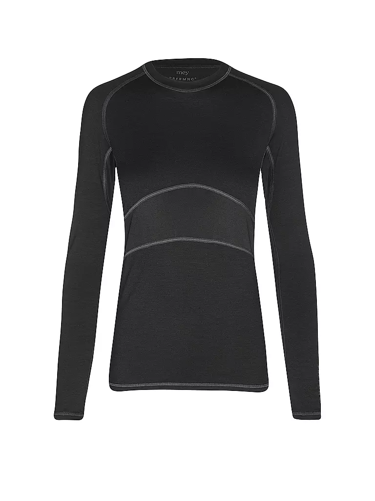 MEY | Damen Unterzieh Shirt PRFRMNC+ | Nero