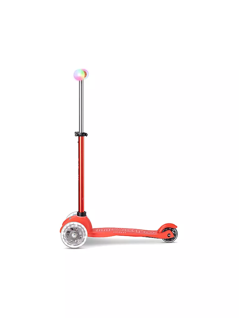 MICRO | Monopattino per bambini Micro Mini 2Grow Deluxe Magic LED | Rosso