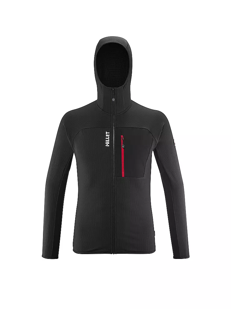 MILLET |  Herren Fleecejacke Trilogy Lightgrid Polartec Hoodie  | Nero
