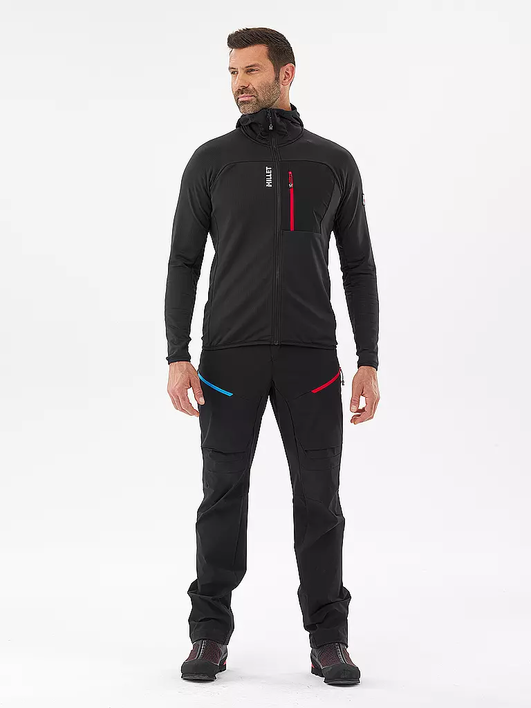 MILLET |  Herren Fleecejacke Trilogy Lightgrid Polartec Hoodie  | Nero