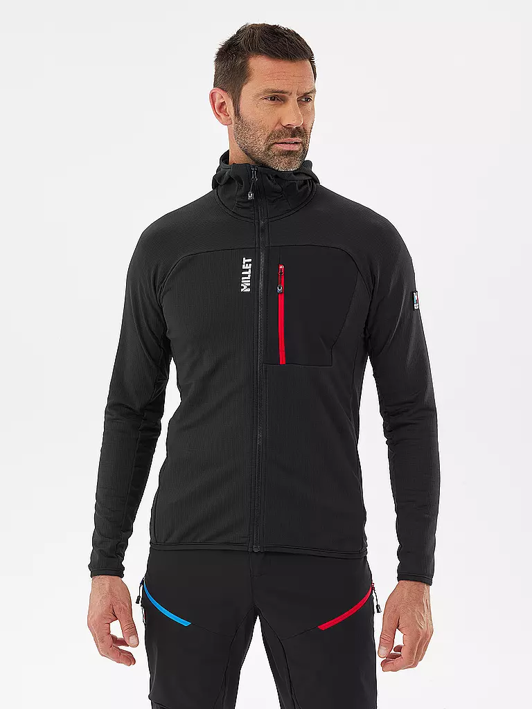MILLET |  Herren Fleecejacke Trilogy Lightgrid Polartec Hoodie  | Nero