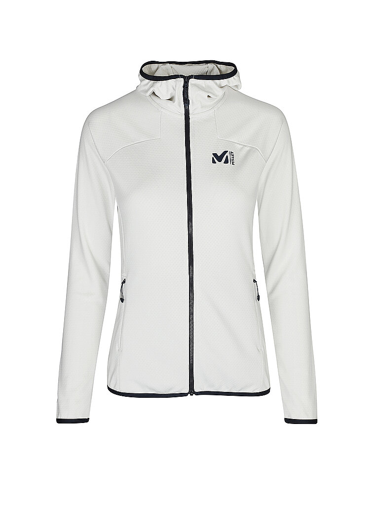 Giacca in pile da donna Lokka 3 con cappuccio bianco M