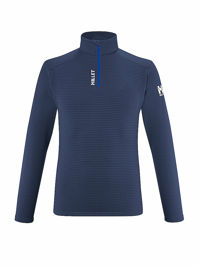 Zipshirt Intense Fleece da uomo blu S