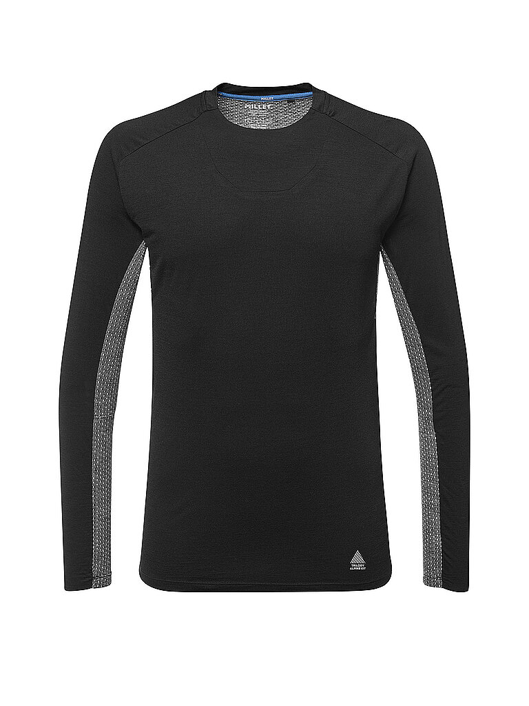 Maglietta da turismo da uomo TRILOGY JORASSES WOOL nero S