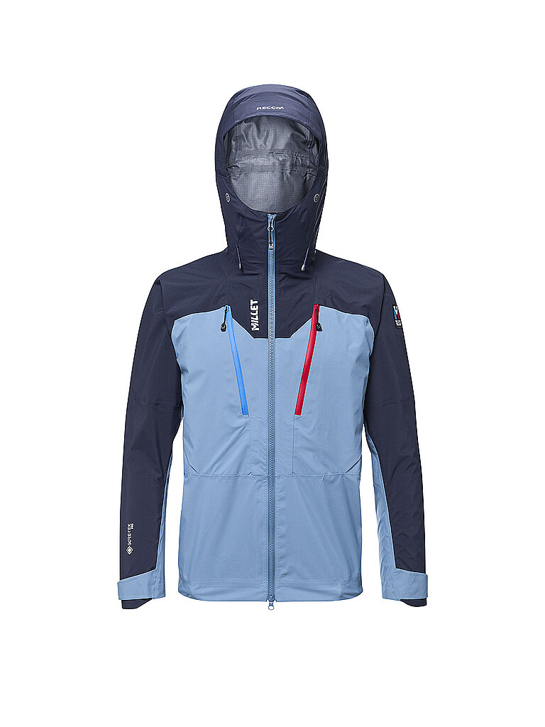 Giacca da turismo da uomo TRILOGY ICON GORE-TEX PRO azzurro L