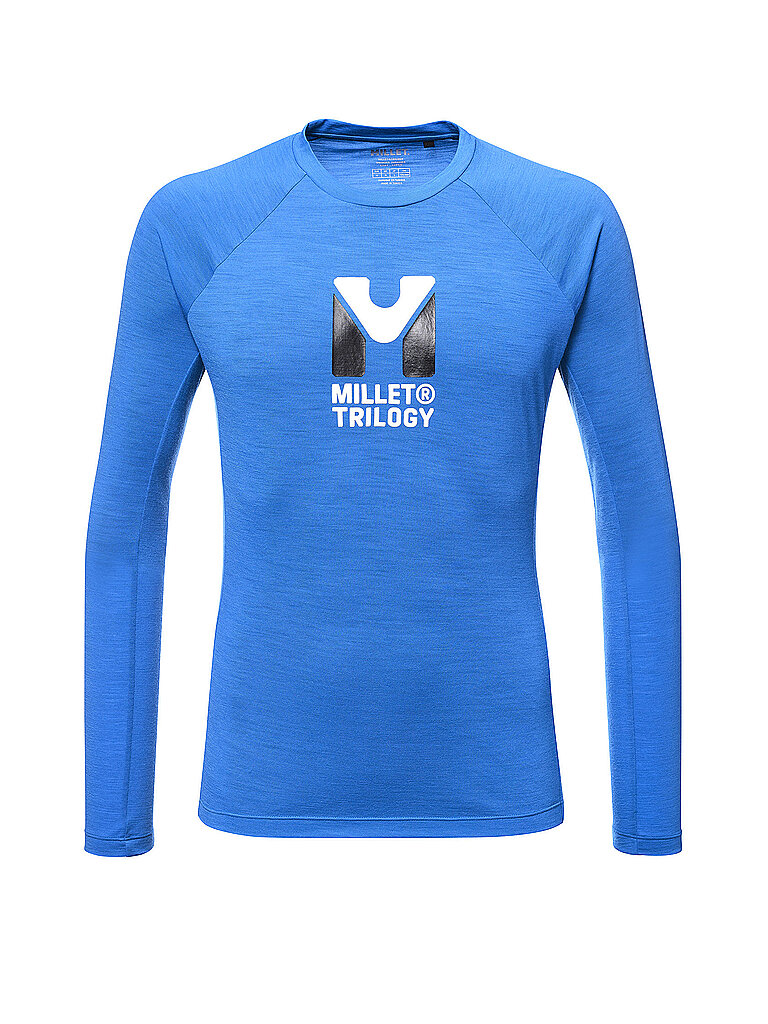 Maglietta funzionale da uomo Trilogy Wool blu XL