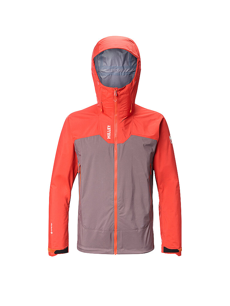 Giacca da trekking da uomo KAMET GORE-TEX Hoodie rosso XXL