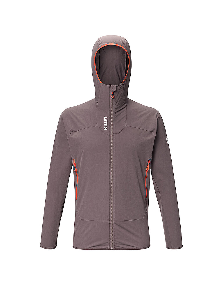Giacca softshell da uomo Kamet XCS Light Hoodie marrone chiaro XXL