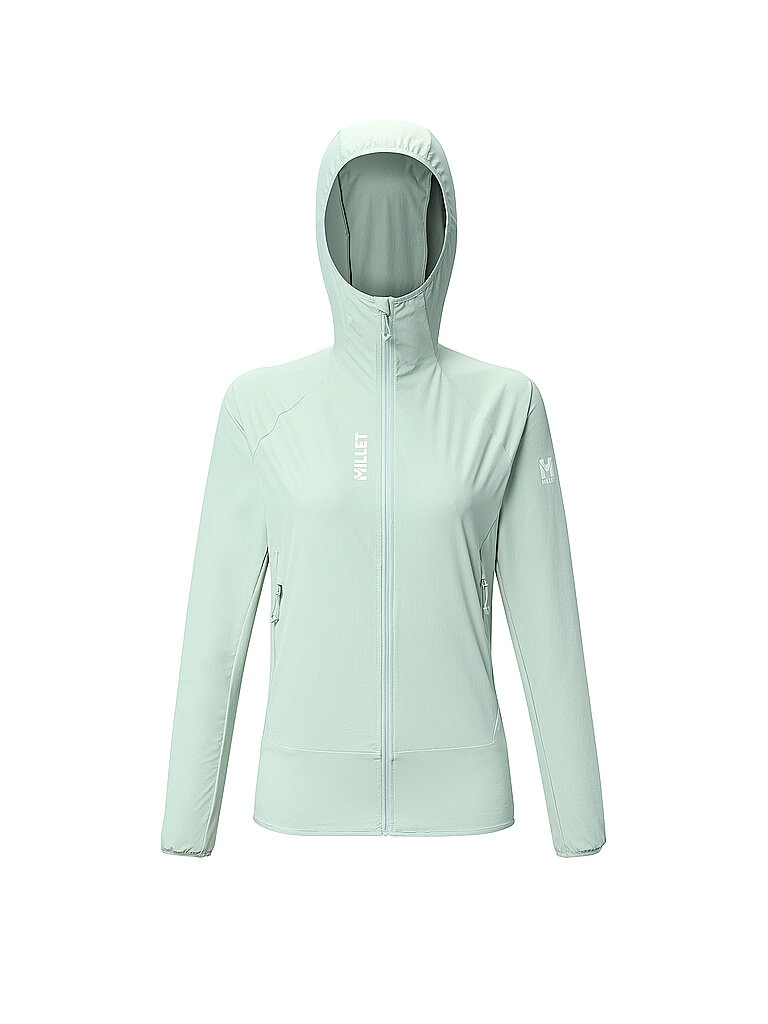 Softshell da donna Kamet XCS Light Hoodie verde chiaro L