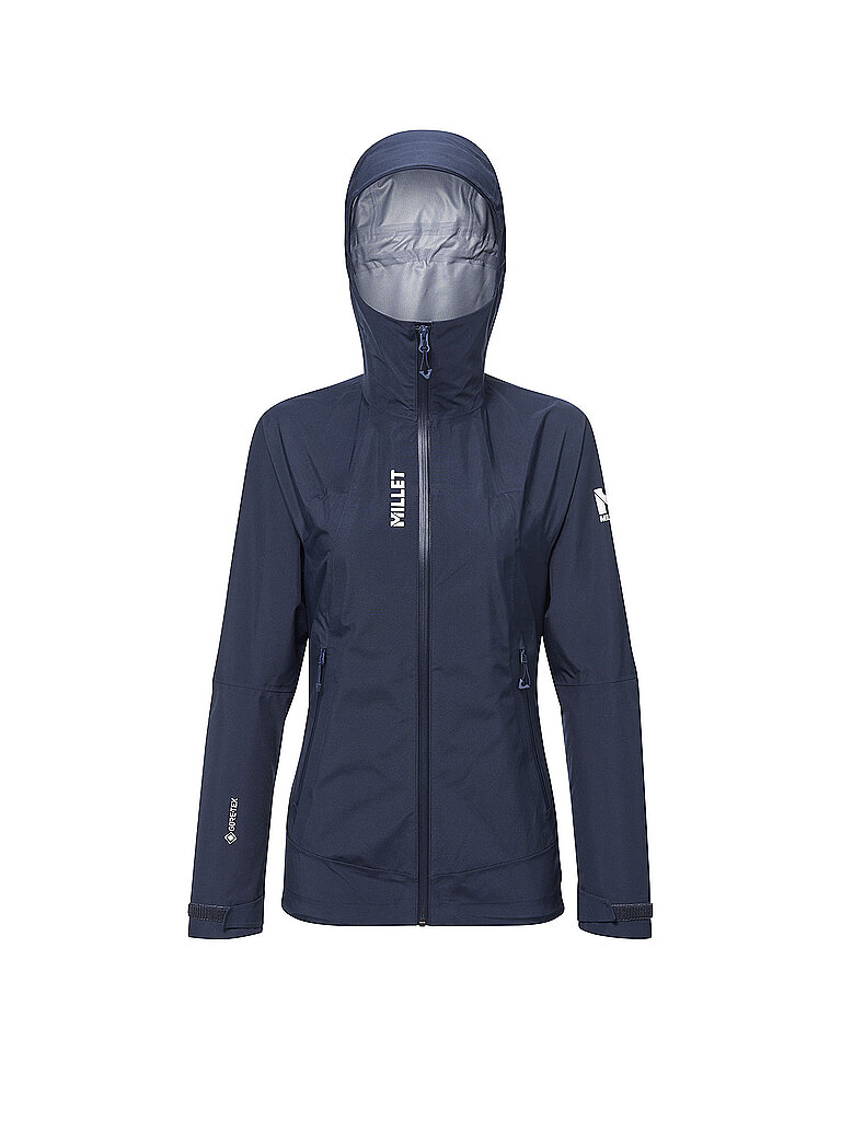 Giacca da trekking da donna SENECA GORE-TEX 3L Hoodie blu M