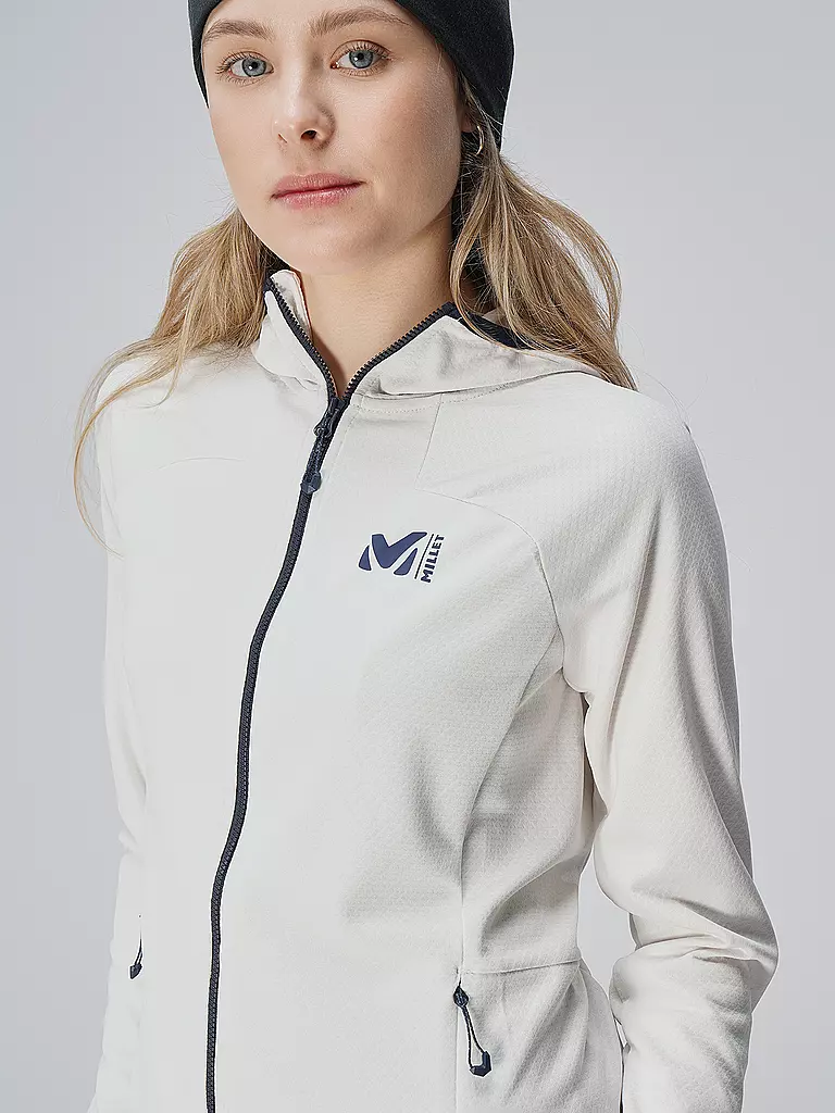 MILLET | Damen Fleecejacke Lokka 3 Hoodie | Bianco