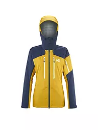 MILLET | Damen Tourenjacke WHITE 3L Hoodie  | Senape