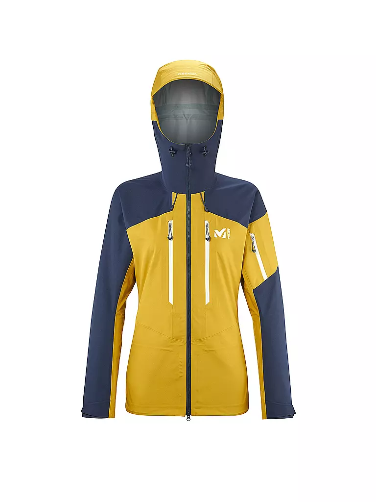 MILLET | Damen Tourenjacke WHITE 3L Hoodie  | Senape