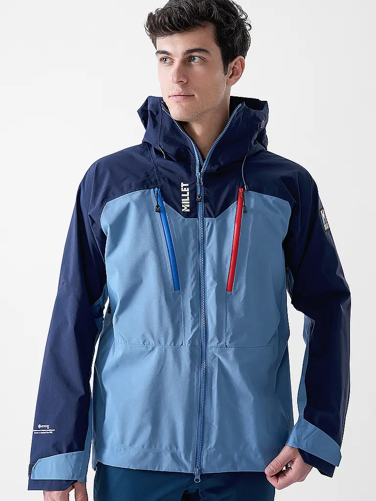 MILLET | Giacca da turismo da uomo TRILOGY ICON GORE-TEX PRO | Blu chiaro