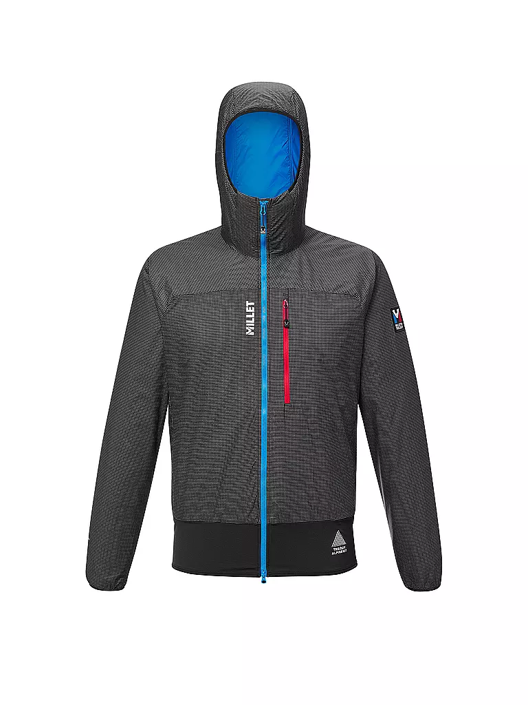 MILLET | Giacca da uomo da turismo TRILOGY JORASSES DYNEEMA Wool Hoodie | Nero