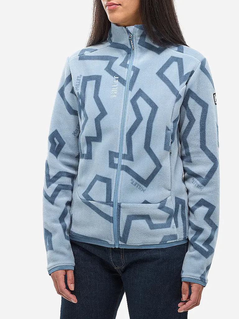 MILLET | Giacca in pile da donna CIMAÏ | Blu chiaro