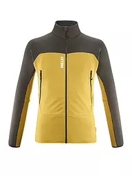 MILLET | Giacca in pile da uomo Fusion Grid | Senape