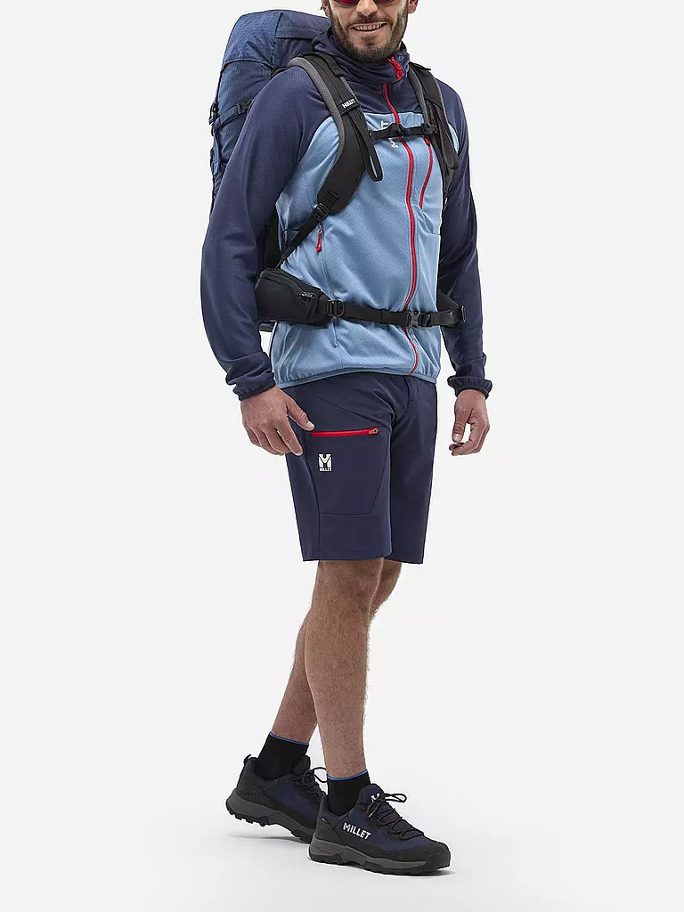 MILLET | Giacca in pile da uomo Looka 3 con cappuccio | Blu