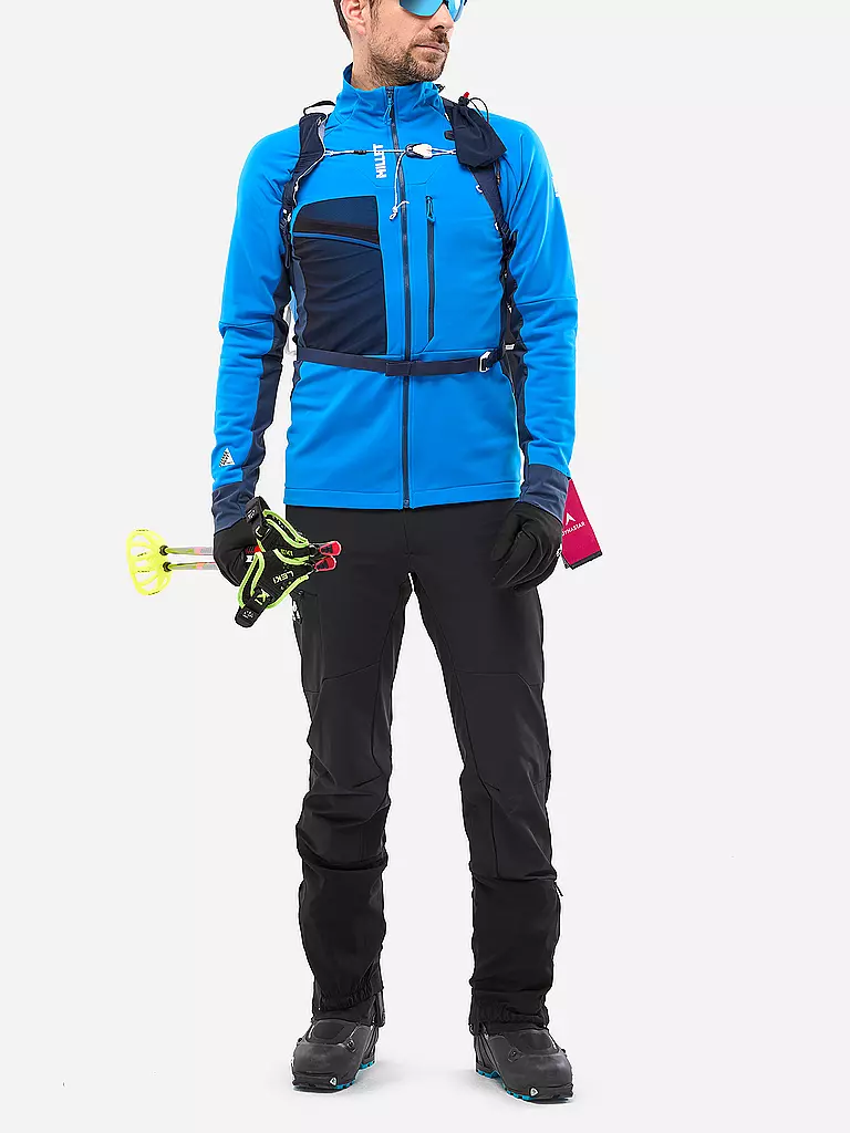 MILLET | Giacca in pile da uomo Pierra Ment | Blu