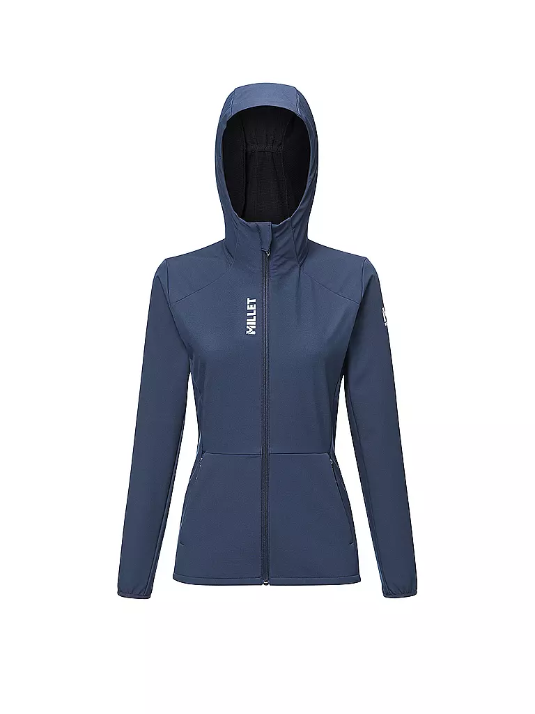 MILLET | Giacca softshell da turismo da donna Seneca | Blu scuro
