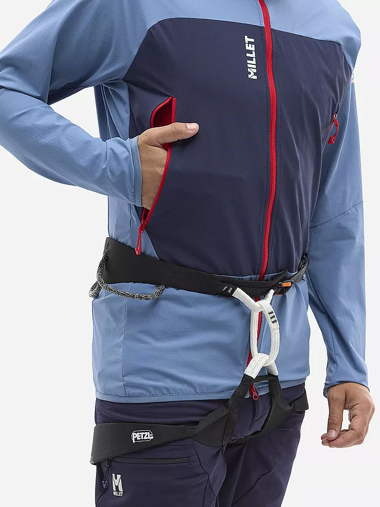 MILLET | Giacca softshell da uomo Fusion XCS | Blu