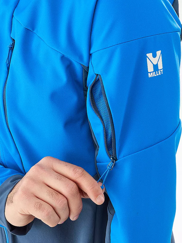 MILLET | Giacca softshell da uomo White Shield Hoodie |