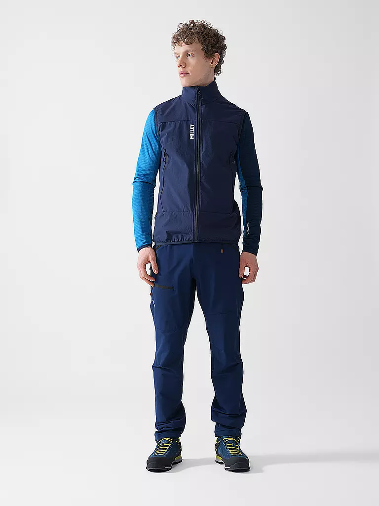 MILLET | Gilet softshell da uomo Fusion XCS | Blu scuro