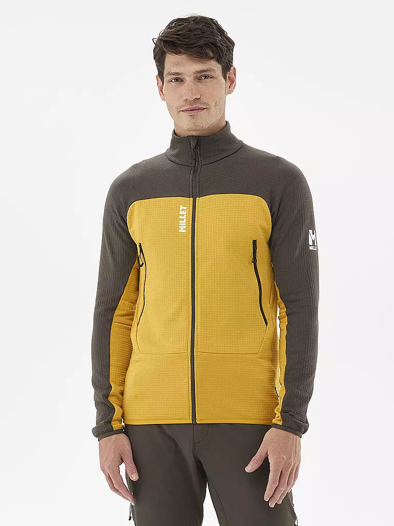 MILLET | Herren Fleecejacke Fusion Grid Polartec | Cammello