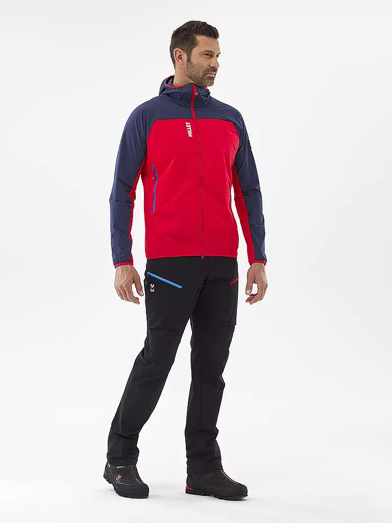 MILLET | Herren Softshelljacke Trilogy Icon Hoodie | Rosso