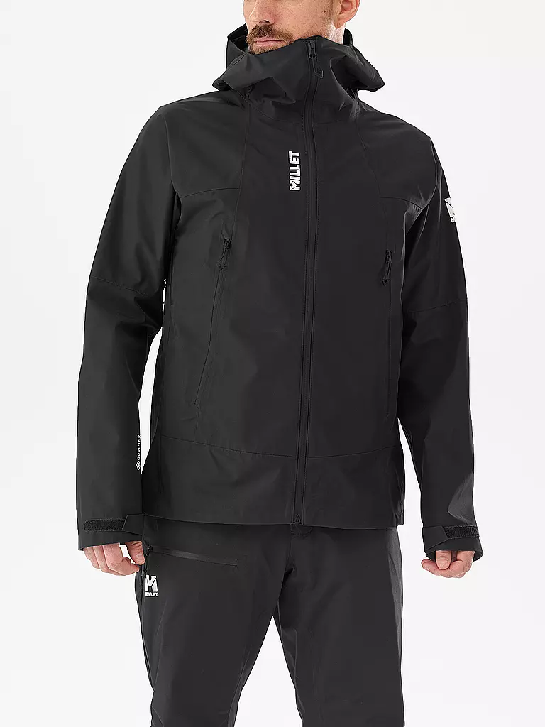 MILLET | Herren Wanderjacke Seneca GTX 3L Hoodie | Nero