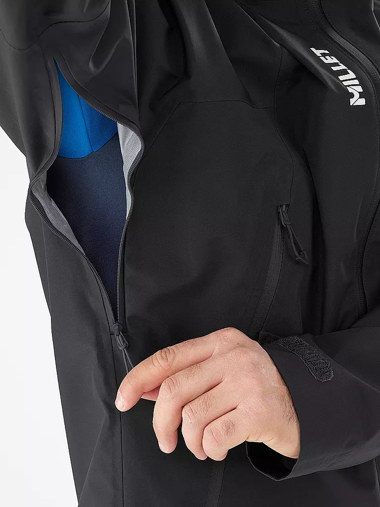 MILLET | Herren Wanderjacke Seneca GTX 3L Hoodie | Nero