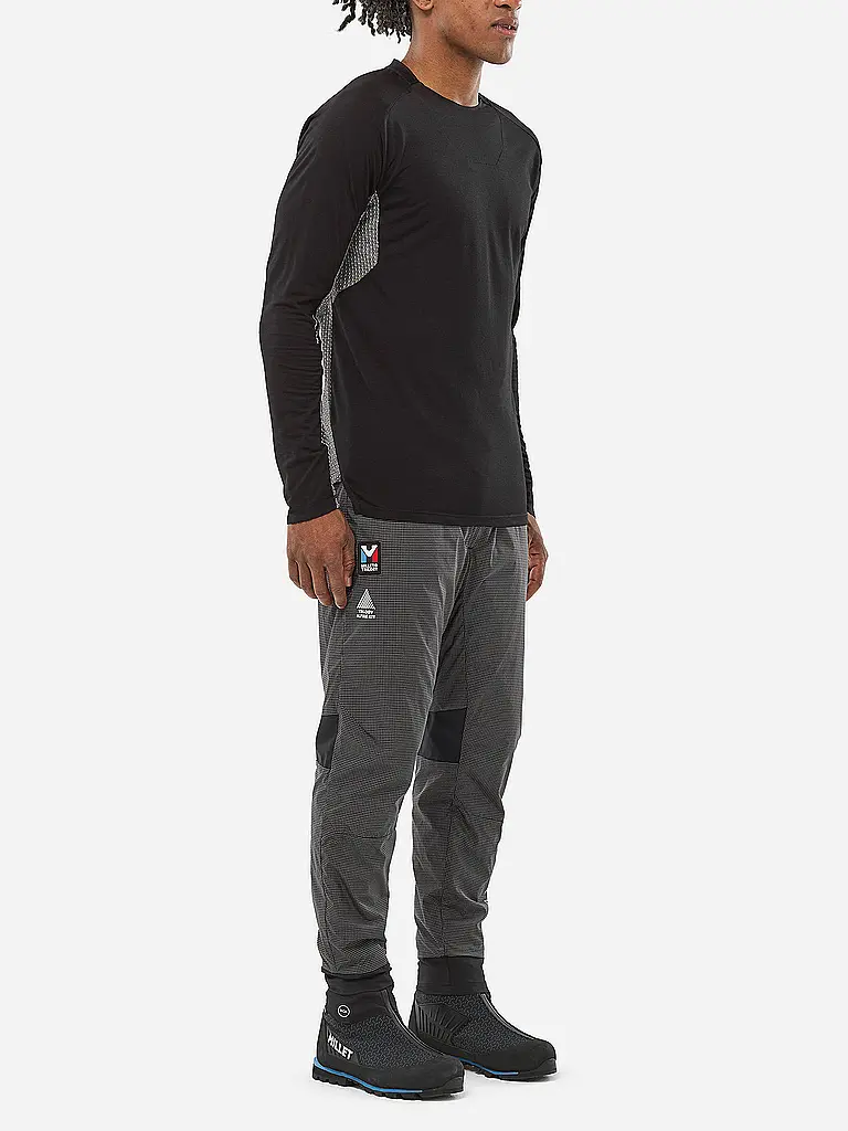 MILLET | Maglietta da turismo da uomo TRILOGY JORASSES WOOL | Nero