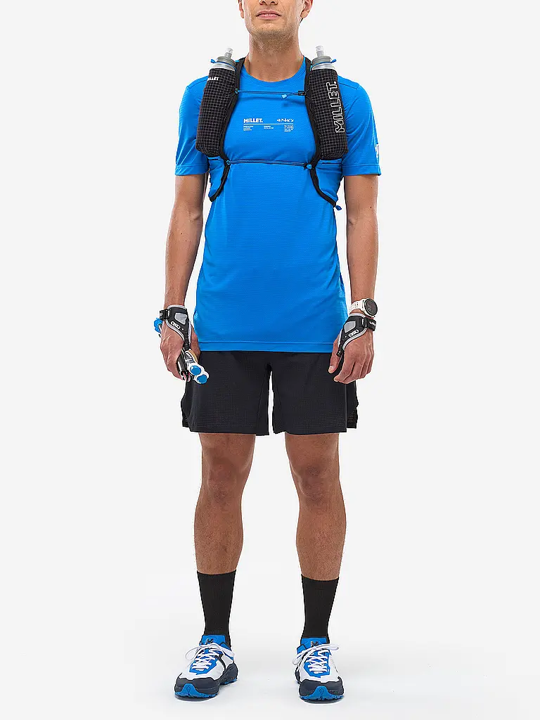 MILLET | Maglietta da uomo da turismo INTENSE ESSENTIAL | Blu