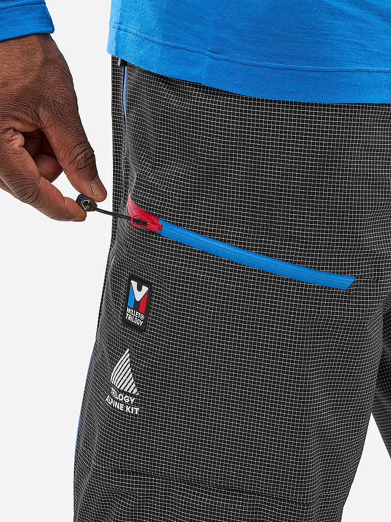 MILLET | Pantaloni da trekking da uomo TRILOGY JORASSES DYNEEMA 3L | Nero