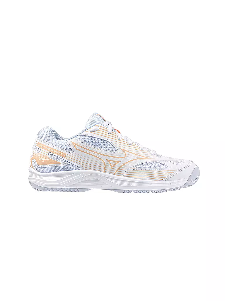 MIZUNO | Damen Hallenschuhe Cyclone Speed 4  | Bianco