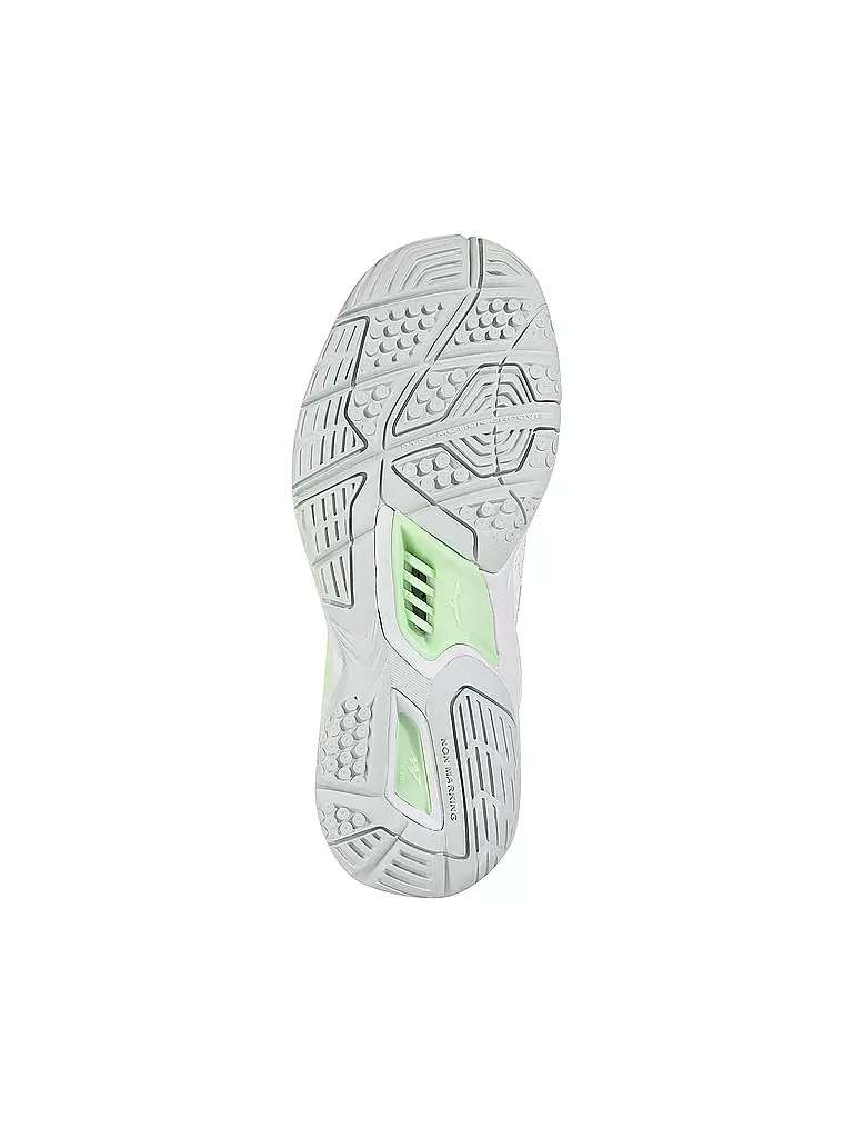 MIZUNO | Damen Hallenschuhe Wave Phantom 3 | Bianco