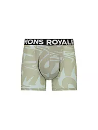MONS ROYALE | Boxer da uomo Hold'em | Grigio chiaro