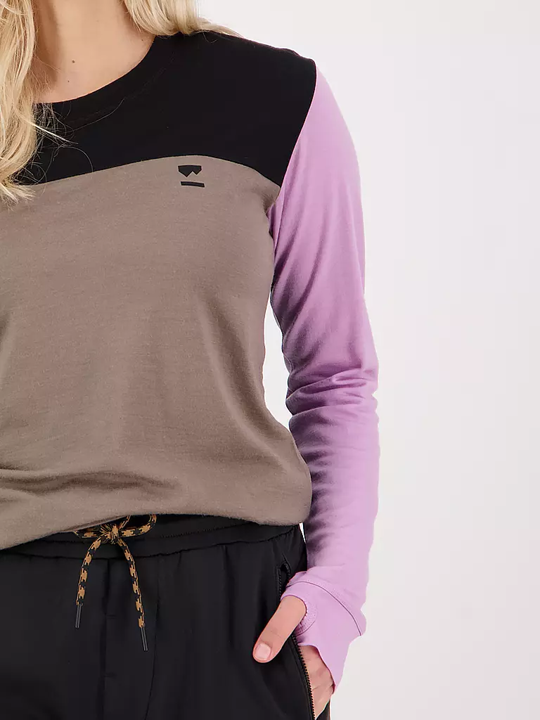 MONS ROYALE | Damen Funktionsshirt Yotei BF Tech LS | Oliva