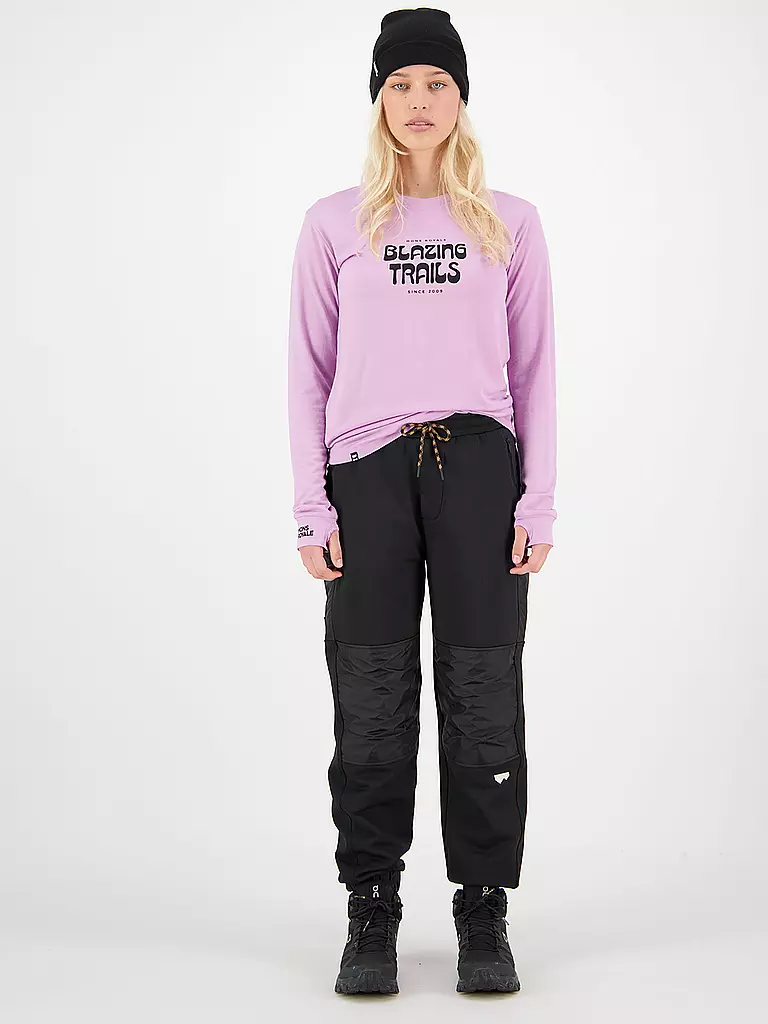 MONS ROYALE | Damen Funktionsshirt Yotei Classics | Lilla