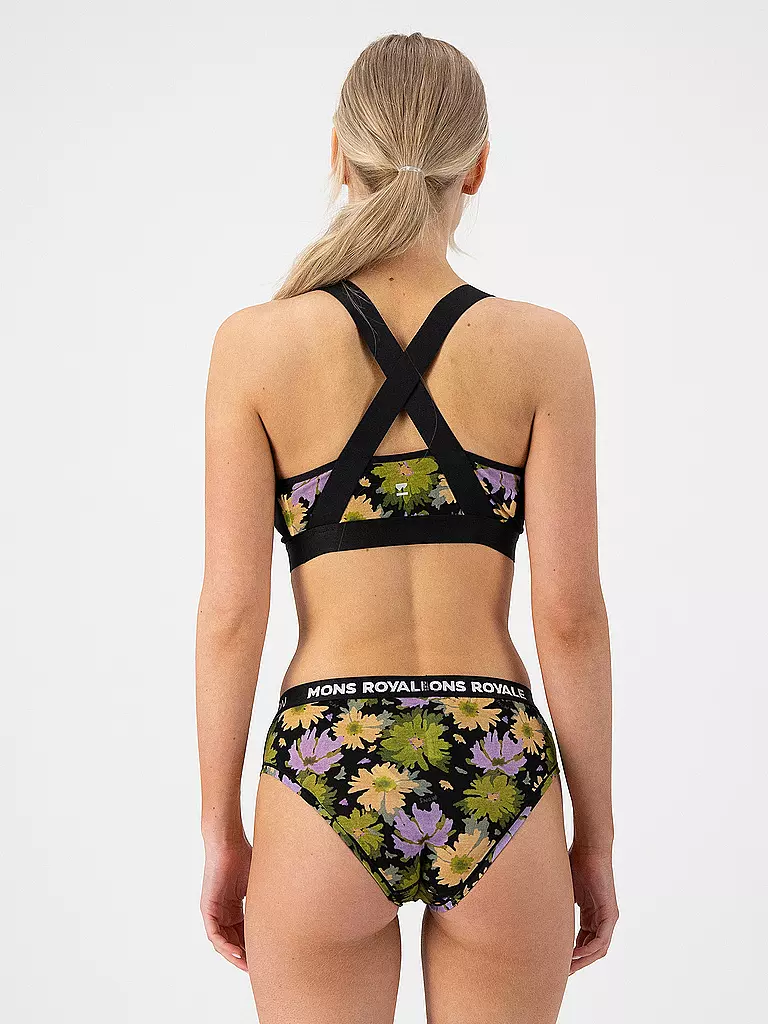 MONS ROYALE | Damen Sport-BH Stella X-Back Low Support | Oliva