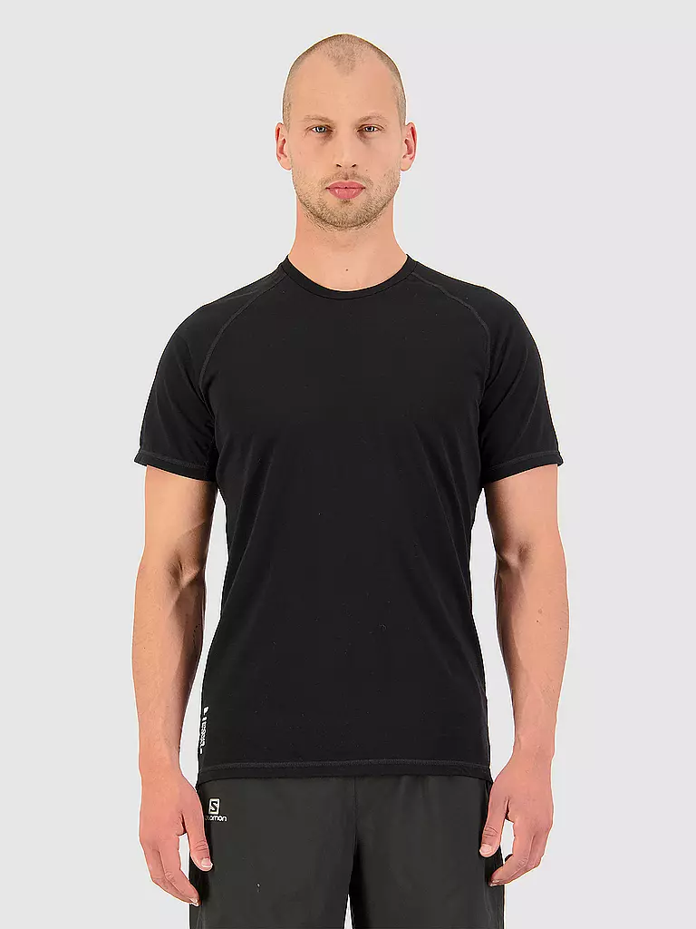 MONS ROYALE | Herren Funktionsshirt Temple Tech | Nero