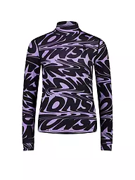 MONS ROYALE | Maglietta funzionale da donna Cascade Flex 200 Mock Neck | Lilla