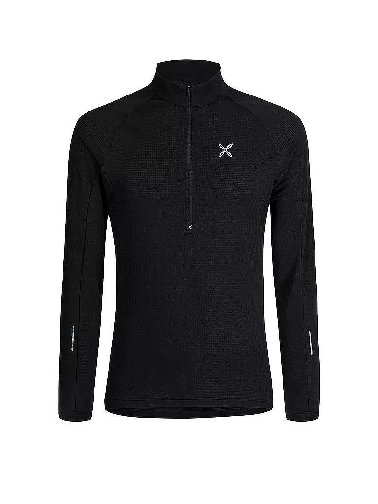MONTURA | Herren Touren Zipshirt Run Soft | Nero