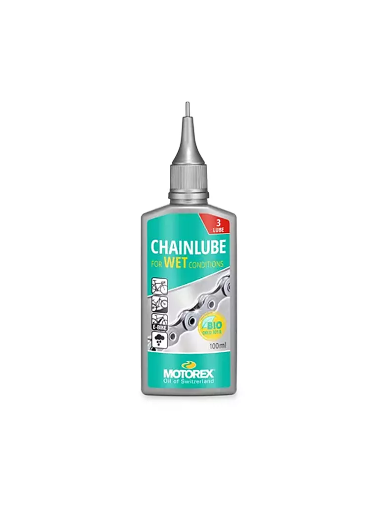 MOTOREX | Lubrificante Chainlube per condizioni di bagnato 100 ml | Trasparente