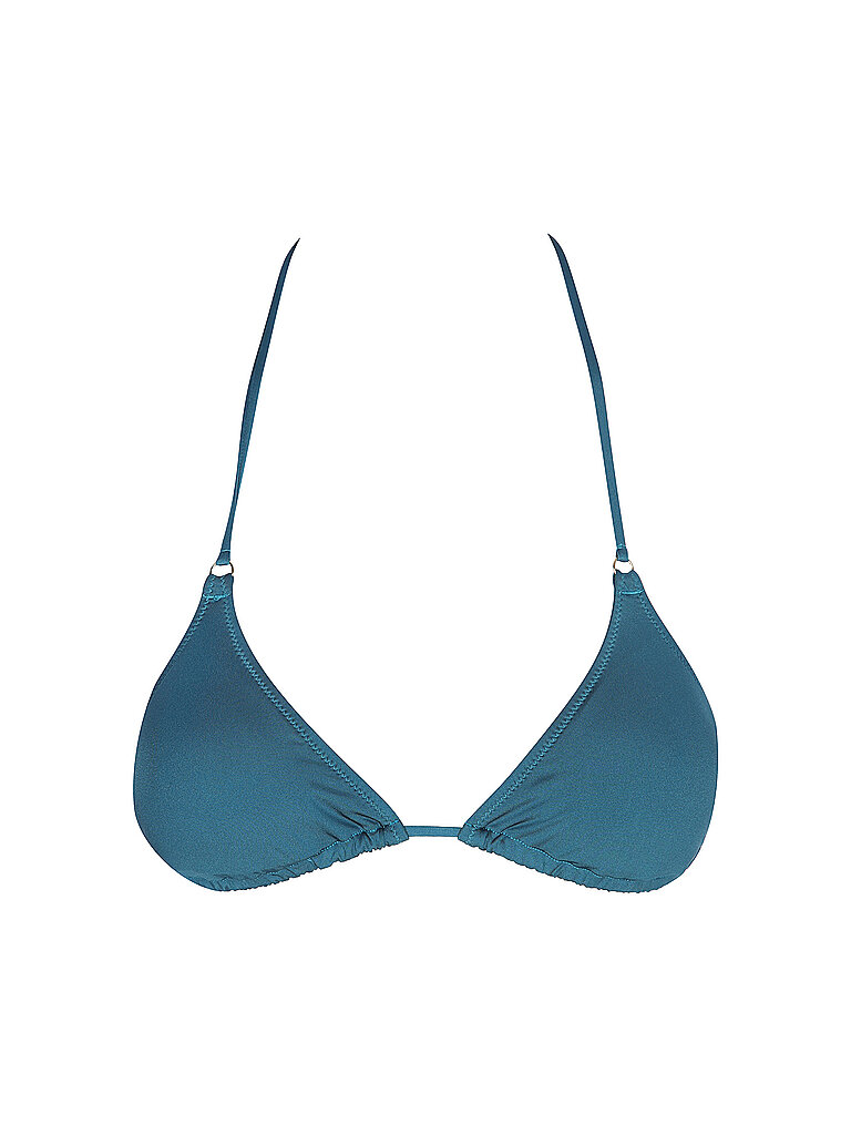 Top bikini a triangolo da donna Young verde S