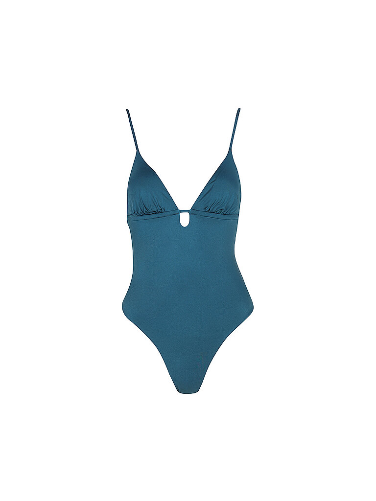 Costume da bagno da donna Basic Young petrolio S