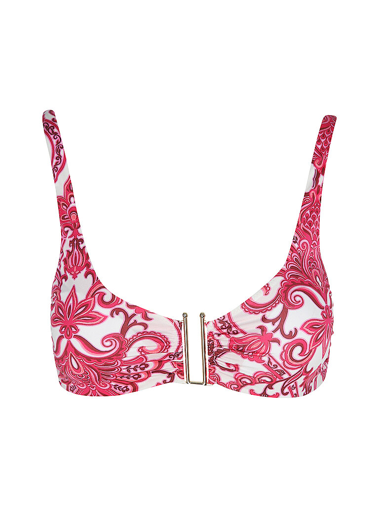 Top bikini da donna con ferretto multicolore 34