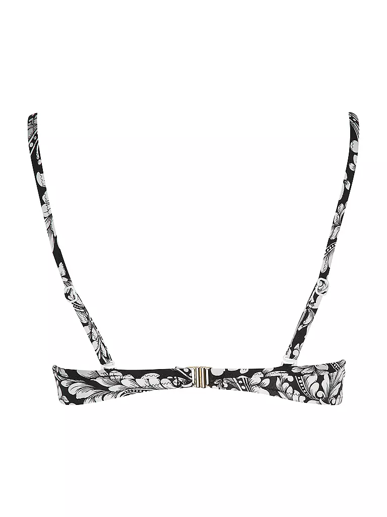 MRS & HUGS | Top bikini a conchiglia basic da donna | Nero