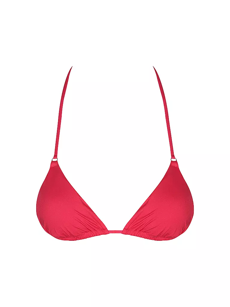 MRS & HUGS | Top bikini a triangolo da donna | Rosso